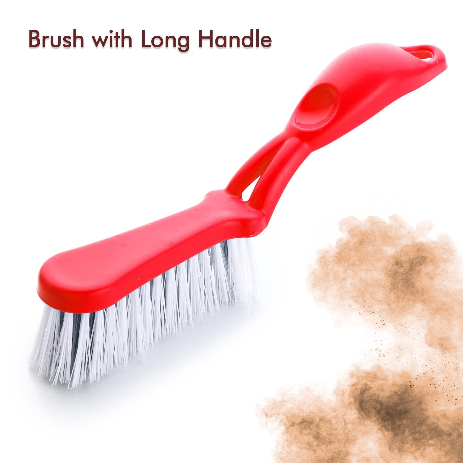 Dustpan with brush for sweeping up debris. Dustpan with brush for sweeping up debris.